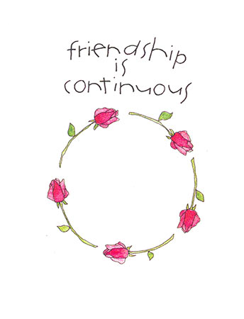 Friendship is continuous