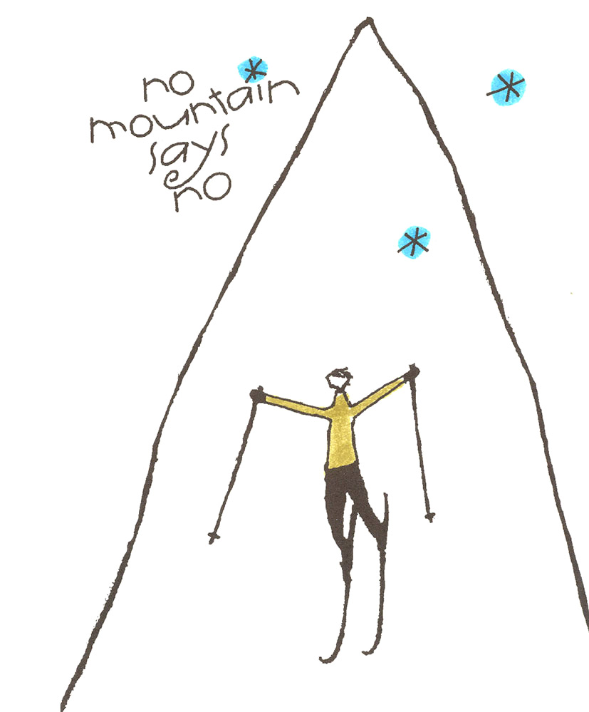 No Mountain Says No