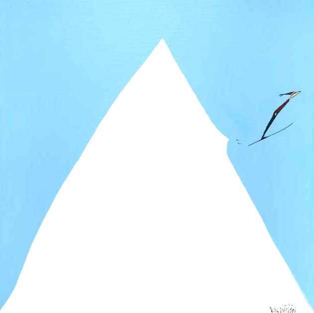 bluebird day acrylic original